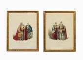 PAIR OF GEORGE IV CORONATION M