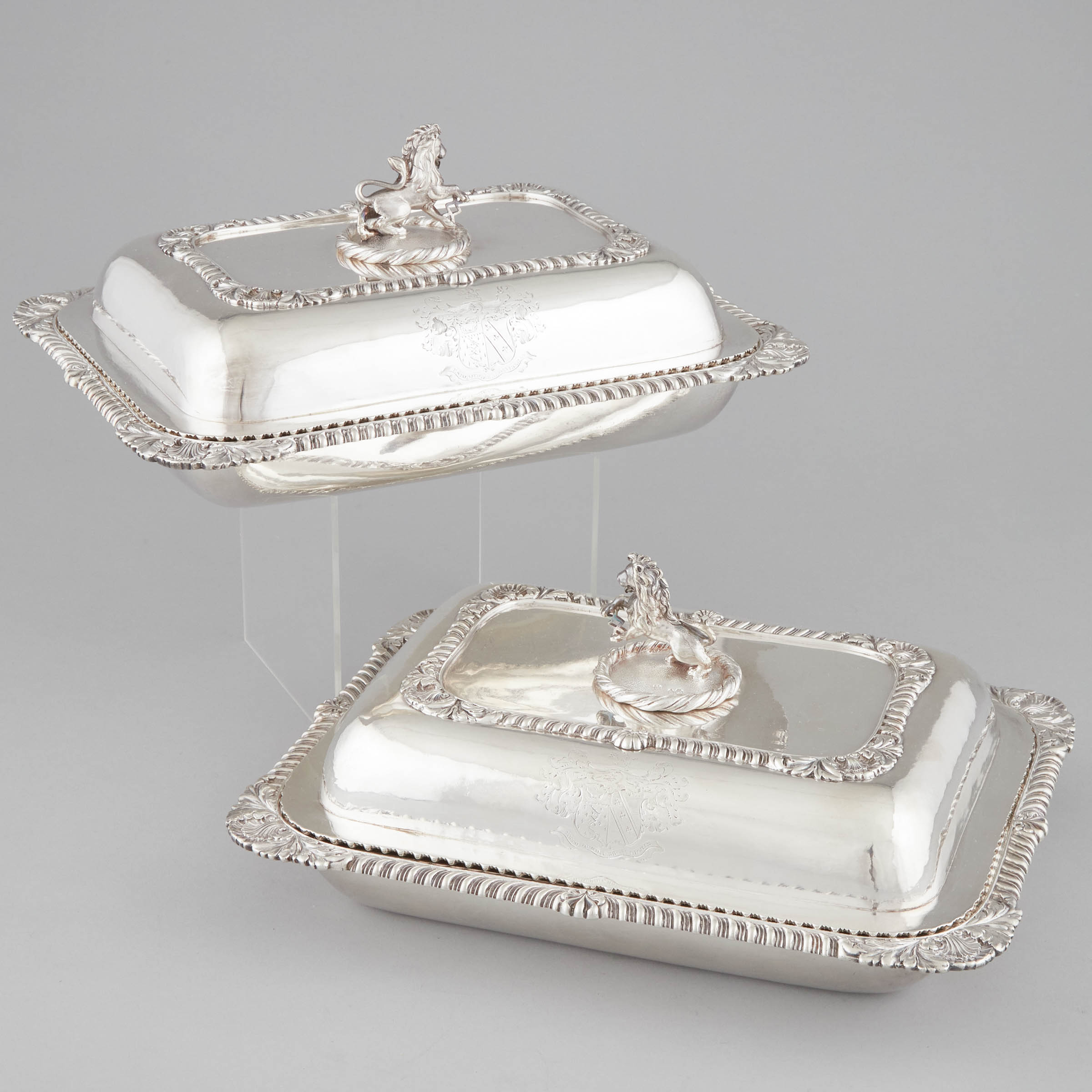 Pair of George IV Silver