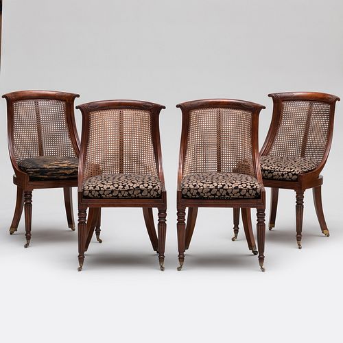 PAIR OF GEORGE IV SIMULATED