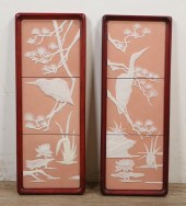 PAIR OF GEORGE MCMONGLE BISQUE