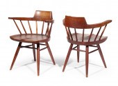 PAIR OF GEORGE NAKASHIMA "CAPT