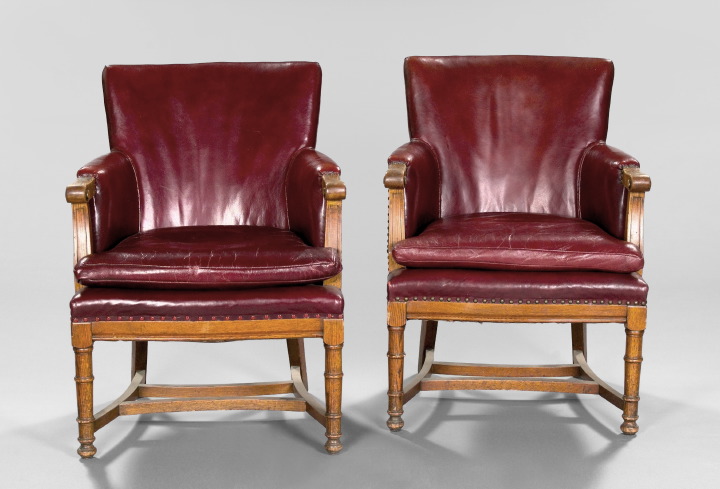 Pair of George V Carved and