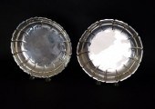 PAIR OF GEORGE V STERLING SILV