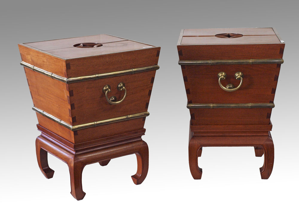 PAIR OF GEORGE ZEE & CO CHINESE