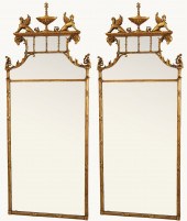 PAIR OF GEORGIAN CARVED GILTWO