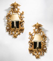 PAIR OF GEORGIAN CHINOISERIE G