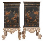 PAIR OF GEORGIAN CHINOISERIE S