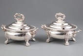 PAIR OF GEORGIAN SHEFFIELD PLA