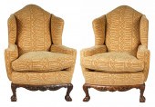 PAIR OF GEORGIAN-STYLE CARVED