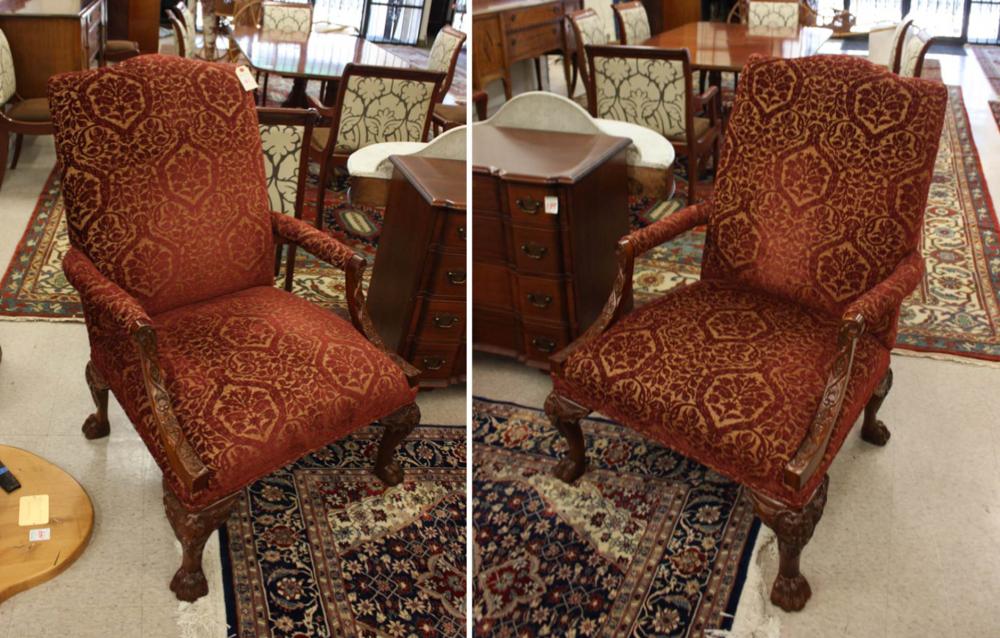 PAIR OF GEORGIAN STYLE LIBRARY