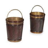 PAIR OF GEORGIAN STYLE MAHOGAN