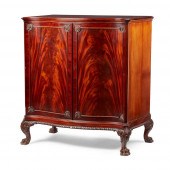 PAIR OF GEORGIAN STYLE MAHOGAN