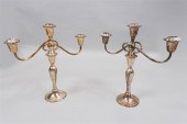 PAIR OF GEORGIAN STYLE SILVERP