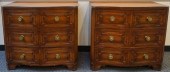 PAIR OF GEORGIAN STYLE WALNUT