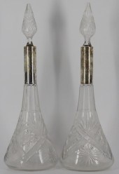 PAIR OF GERMAN .800 SILVER MOU