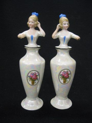 Pair of German Art Deco Porcelain
