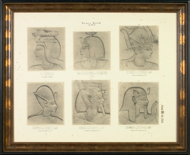 Pair of German Folio Plates,  of