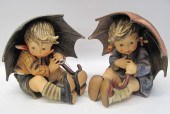 PAIR OF GERMAN HUMMEL FIGURINE