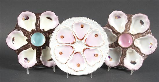 Pair of German paint decorated