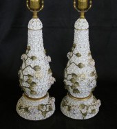 Pair of German Porcelain Table