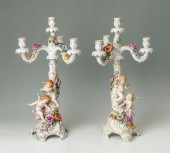 PAIR OF GERMAN SCHIERHOLZ FIGU