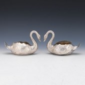 PAIR OF  GERMAN SILVER ARTICUL