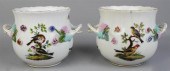 PAIR OF GERMAN TWO-HANDLED CAC