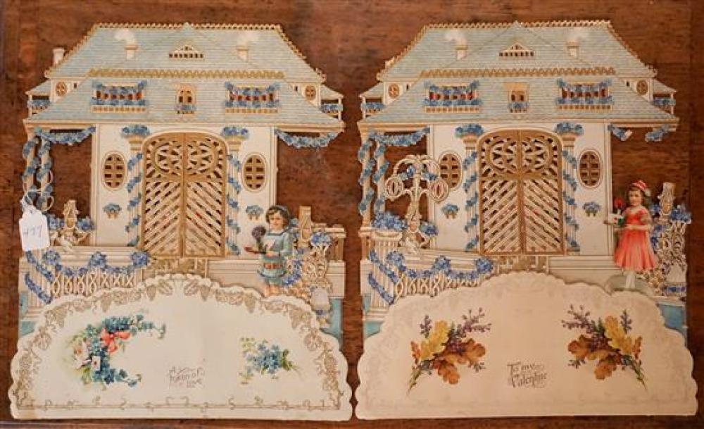PAIR OF GERMAN VALENTINE