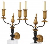 PAIR OF GILBERT POILLERAT & VA