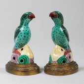 PAIR OF GILT-METAL-MOUNTED CHI