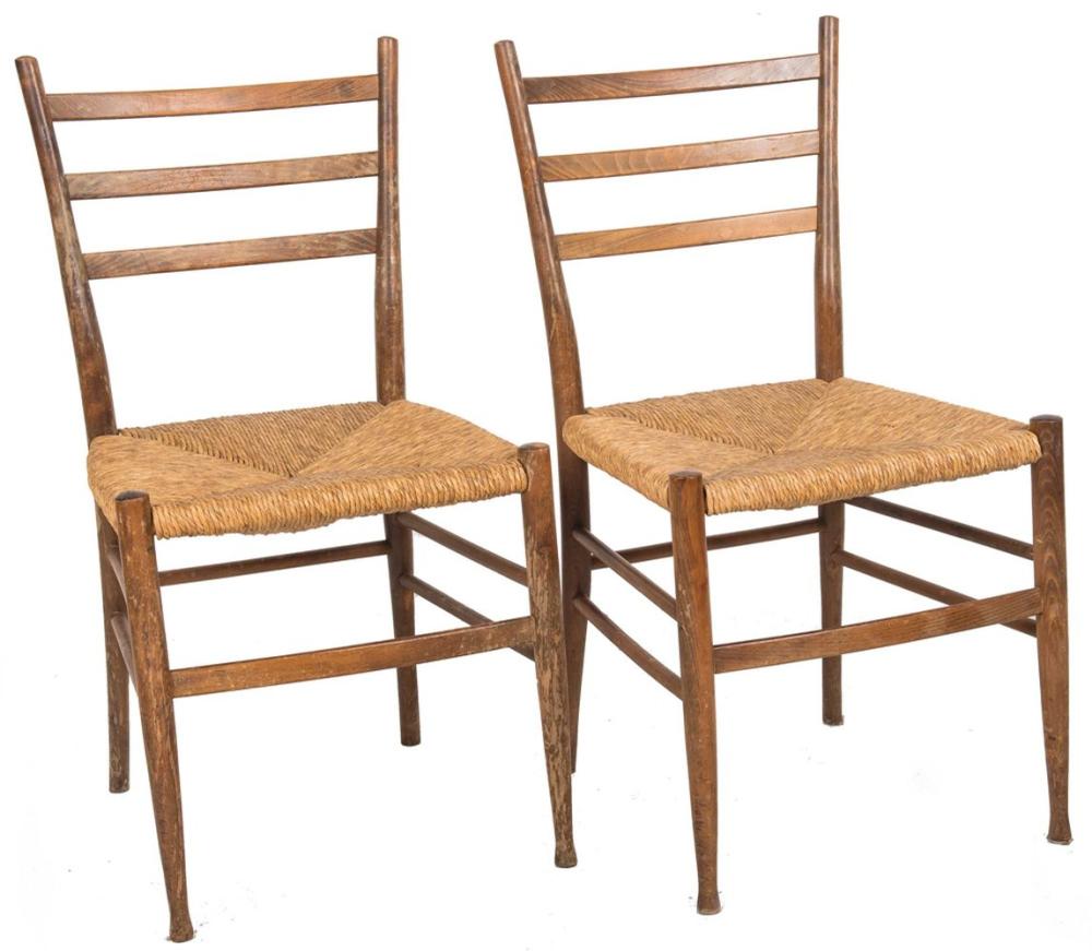 PAIR OF GIO PONTI ITALIAN SIDE