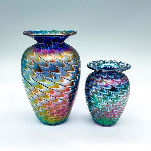 PAIR OF GLASS EYE STUDIO MOUNT ST