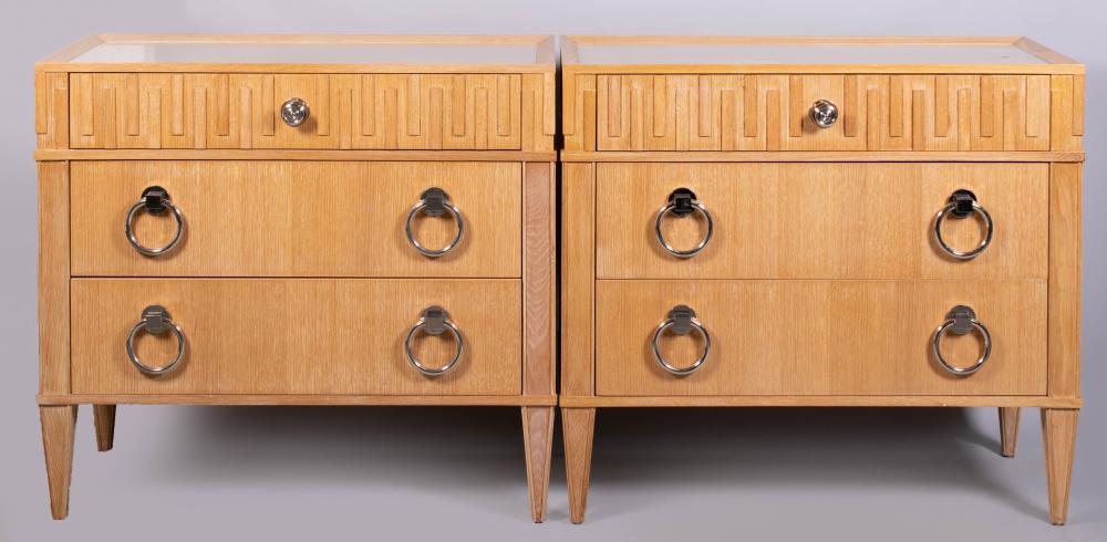 PAIR OF GLOBAL VIEW DECO STYLE