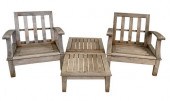 PAIR OF GLOSTER TEAK OUTDOOR A