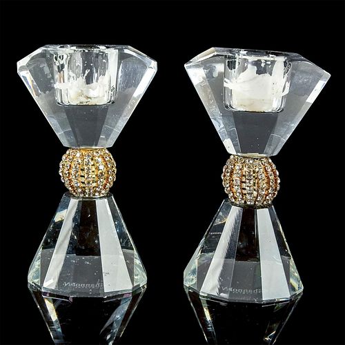 PAIR OF GODINGER PAGEANT BLING