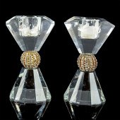 PAIR OF GODINGER PAGEANT BLING