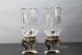 PAIR OF GODINGER SILVER PLATE