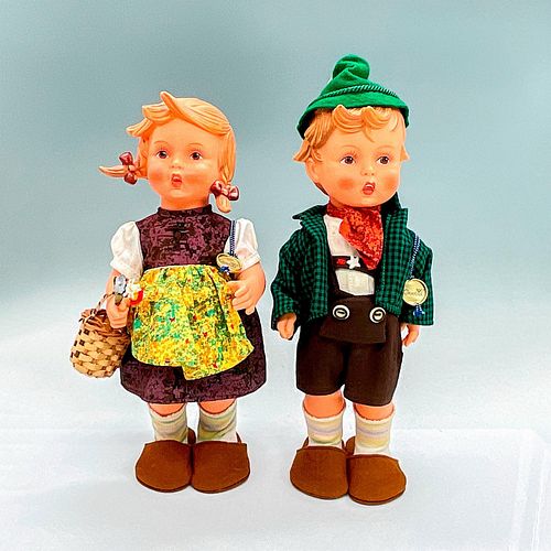 PAIR OF GOEBEL DOLLS, HANSEL AND