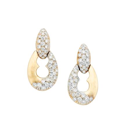 Pair of Gold and Diamond