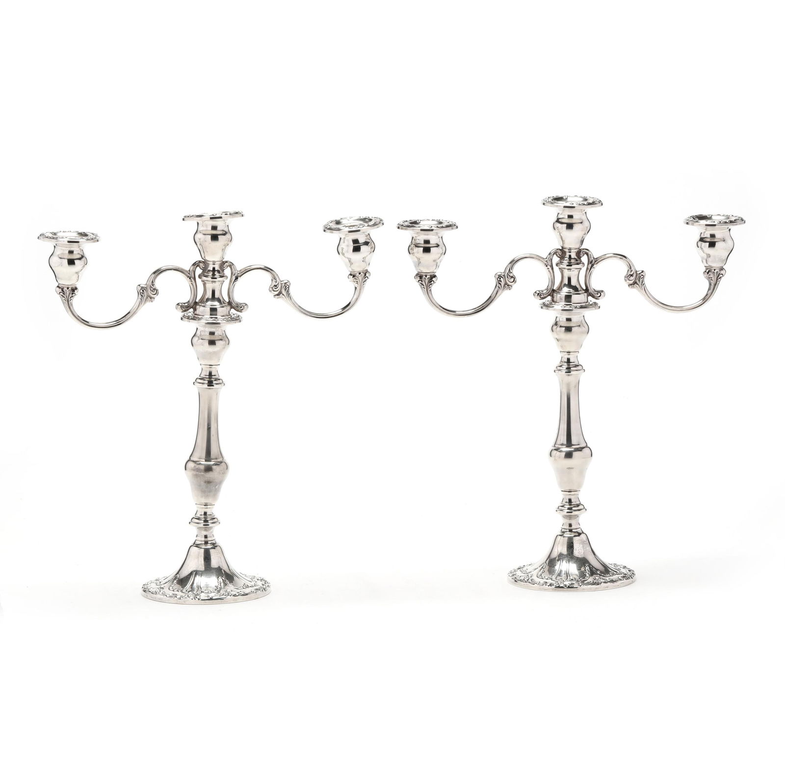 PAIR OF GORHAM 