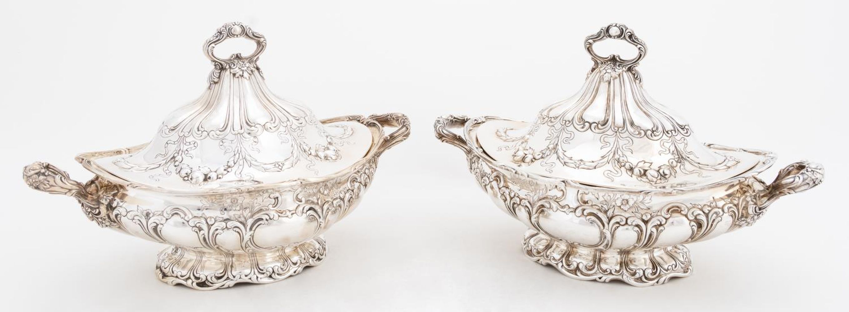 PAIR OF GORHAM "CHANTILLY" STERLING