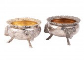 PAIR OF GORHAM COIN SILVER MAS