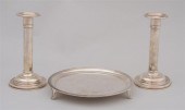 PAIR OF GORHAM MONOGRAMMED SIL