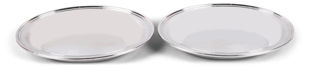PAIR OF GORHAM SILVER OVAL