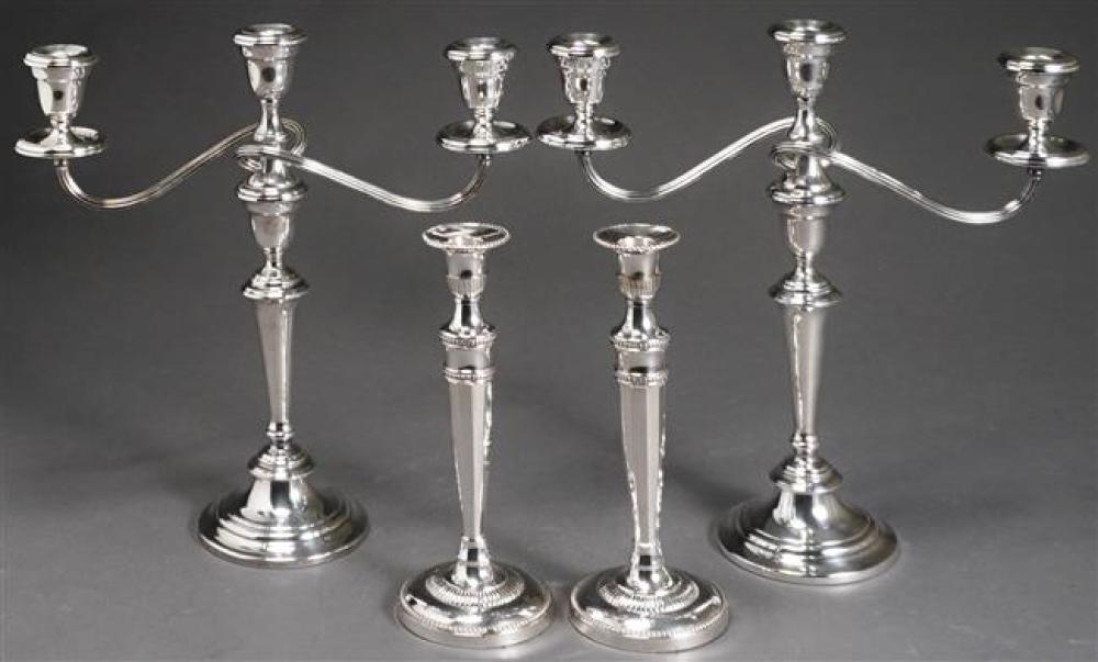 PAIR OF GORHAM SILVER PLATE