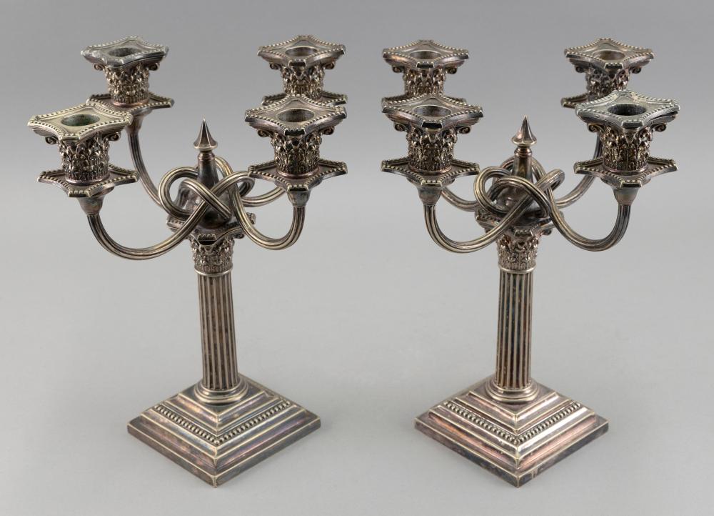 PAIR OF GORHAM SILVER PLATED