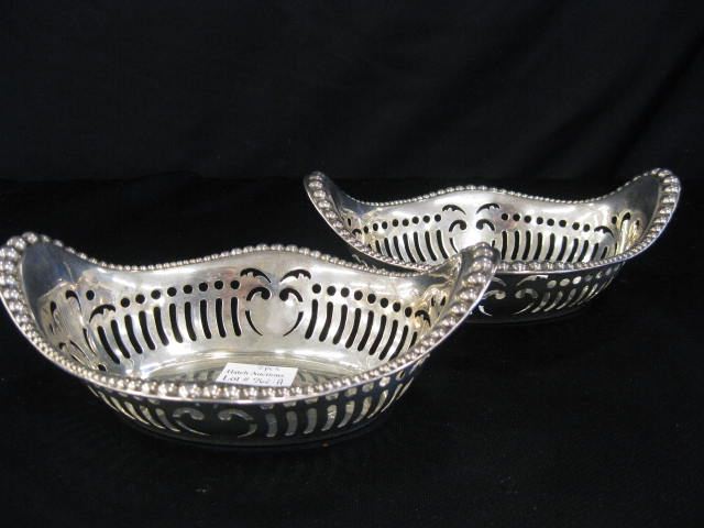 Pair of Gorham Sterling Nut Bowls