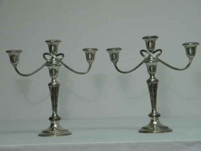 Pair of Gorham Sterling Silver