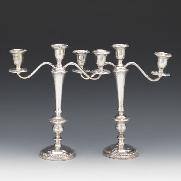 PAIR OF GORHAM STERLING SILVER
