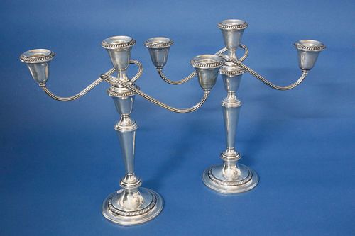 PAIR OF GORHAM STERLING SILVER